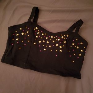 PINK Jeweled Bandeau